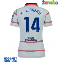 Atletico Madrid Marcos Llorente #14 Rezervni Dres za Ženska 2026-27 Kratak Rukav